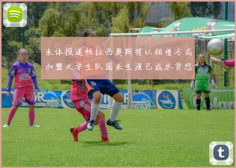 米体报道帕拉西奥斯将以租借方式加盟大学生队国米生涯已成水货悲剧